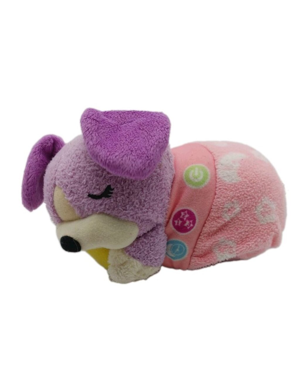 LeapFrog Twinkle Twinkle Little Violet Plush Puppy Dog Tested Works READ 2010